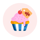 Food Discount Icon